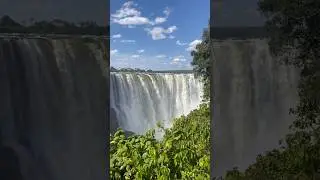 Victoria Falls from Zimbabwean side #africa #waterfall #nature #victoriafalls #victoriafallszimbabwe