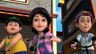 Brave Young Rider Adventure | Animated Kids Bike Action Story