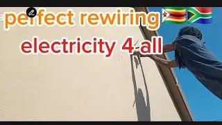 Handling electricity the right way #(ruster) | AFRICAN VILLAGE LIFE EXPERIENCE 