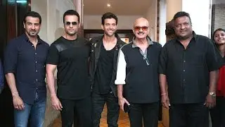 Kaabil Movie Success Celebration With 100 FANS - Hrithik & Rakesh Roshan,Ronit & Rohit Roy