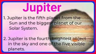 10 Lines on Jupiter in English !! essay on jupiter !! Solar System !!Ashwin's World