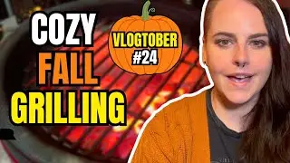 Готовим ужин вместе со мной 🍂 Гриль на свежем воздухе осенью | Vlogtober 24