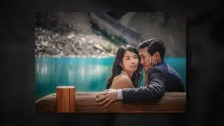 Moraine Lake Elopement Wedding - Ceremony & Canoe Adventure