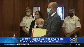 Former Roman Catholic Cardinal Theodore McCarrick In Court