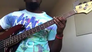 DJ Khaled ft Rihanna & Bryson Tiller-Wild Thoughts (Bass Cover)