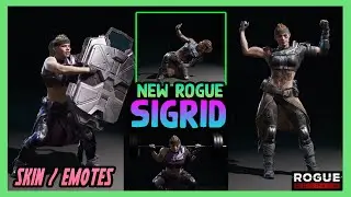 Rogue Company Sigrid New Rogue - Skin Emotes Mastery Rewards