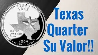 👂🏽👂🏽 ESCUCHA!!! CUANTO VALE la moneda de TEXAS|🤳🏽(la estrella solitaria)/CUARTO DE DOLAR🍀🍀