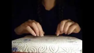 Gently touching kitchen paper while rambling about Belgium - ASMR softly spoken (3 requests)