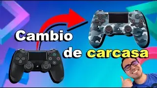 Cómo Cambiar La Carcasa De Un Control Ps4 V2 Tutorial Paso a Paso *Queda GENIAL* | JxR