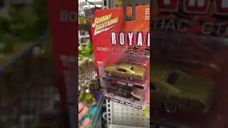 Found the Die-cast Johnny Lightning Royal BobCAT Pontiac GTO at Walmart #shorts