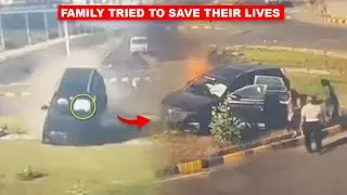 ₹6 Crore Ferrari 296gtb Total Loss at High Speed Crash 😨 Reality of SUV Accidnt ?