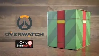 GameStop Exclusive Overwatch Winter Wonderland box!