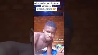 pri&egrave;re matinal mai en piano Jama&iuml;que 🤣🙆 #viral #vues @Zakalara1 @GazMawete01
