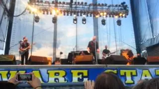 Finger Eleven playing Paralyzer at the Delaware State Fair on 7-27-13