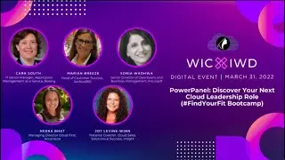 PowerPanel: Discover Your Next Cloud Leadership Role (#FindYourFit Bootcamp)