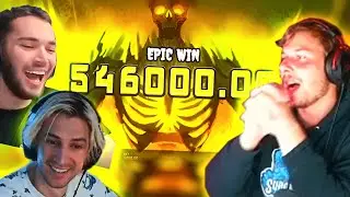 BIGGEST STREAMER SLOT WINS EVER! (XQC, ADIN ROSS, XPOSED, TRAINWRECKSTV)