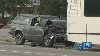 HRT bus involved in crash