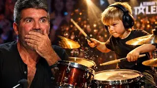 9-Year-Old Plays DRUMS Like a PROFESSIONAL&hellip; Denmark&rsquo;s Got Talent SHOCKED Everyone!