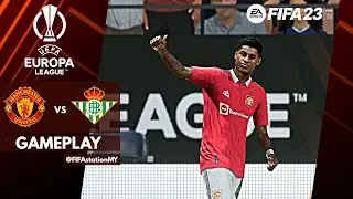 FIFA 23 - Manchester United vs Real Betis Full Match | UEFA Europa League [PC]