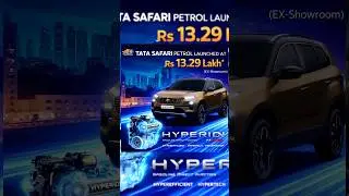 Tata Safari Petrol Launched at Rs 13.29 Lakhs. #tatamotors #tata #tatasafari #tataharrier #safari