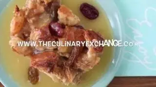 Bread Pudding with Rum Sauce