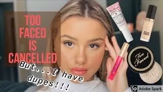 DUPES FOR TOOFACED MAKEUP...GRWM (better and cheaper!!)