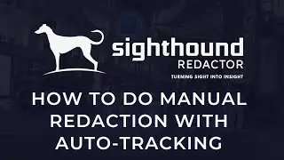 How to do Custom Redaction with Auto-Tracking | Sighthound Redactor | Beginner's Guide