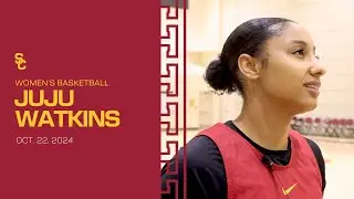 USC WBB’s JuJu Watkins | Preseason Practice Media Availability