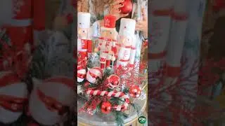 Arreglo navideño con cascanueces