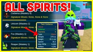 I Reviewed EVERY SPIRIT in Totally Accurate Tops&hellip; Here&rsquo;s the BEST Ones! (Roblox) New Beyblade Game