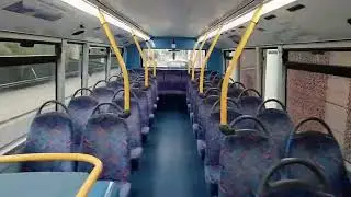 Bus Interior Upstairs Tour SUPERLOOP MCV Evoseti VMH2590 LF19FXR Route SL8 Uxbridge to White City