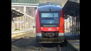 Le&acute;sPlay ZUSI RE57 SauerlandExpress ArnsbergNachBestwigWinterberg648 LINT41 HeuteWarburg MitAnsagen