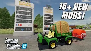 ЦЕНА НА ТОПЛИВО В НАШИ ДНИ!! И МНОГОЕ ДРУГОЕ! | FS22 | БОЛЕЕ 16 НОВЫХ МОДОВ! (Обзор) PS5 | 25 марта 2024 г.
