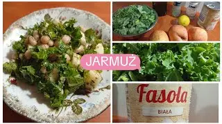 303 Jarmuż - sałatka zdrowa szybka i bardzo smaczna Kale salad @Inżynier Kris