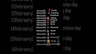 rose day😆#propose day 😁#chocolate day 😜#teddy day 😝😛😜