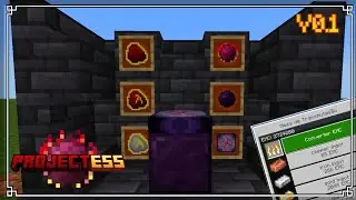 ✨️ SAIU! REMAKE DO PROJECT E PARA MINECRAFT BEDROCK EDITION - Project ESs V0.1