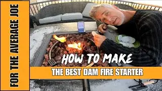 Fire Starter using Lighting Fluid & Wax