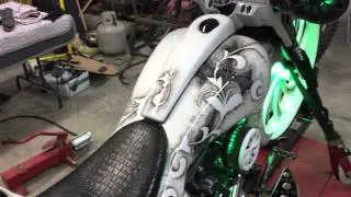 2007 custom painted Bagger. Painted by Chattanooga Custom Cycle