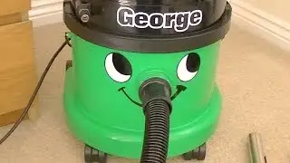 Numatic George GVE 370 Wet/Dry Vacuum Cleaner Demonstration