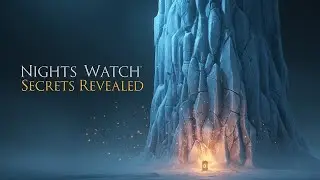 The Nights Watch ASMR Bedtime Story By The Wall With Gentle Cold Winds | Bedtime Story