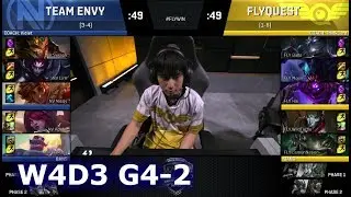 FlyQuest против Team EnVyUs | Игра 2, S7, NA LCS, лето 2017, неделя 4, день 3 | FLY против NV G2 W4D3