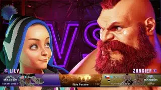 SF6 FT5 Phace Czech (Zangief) vs @dreology6197 (Lily) Master Lily! For my FANS! Come back finish!!