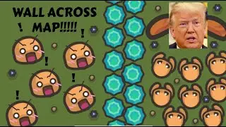 BUILDING A WALL ACROSS THE MAP in Taming.io// Epic kills and funny moments