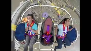 My Brother and I Ride The SkyScreamer @ Blackpool