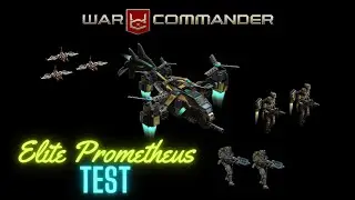 War Commander - Elite Prometheus - Production Units Test
