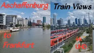 Aschaffenburg to Frankfut Main | Views from Train