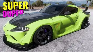 2020 Supra Widebody Customization (FH5 Gameplay)