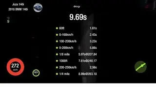 Bmw M140i  1150 hp    8 sec  in street with dragy