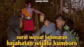 HARU !!! SURAT WASIAT RAJA JALU LEMANDA
