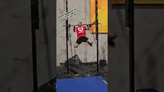 REVERSE SALMON LADDER #heartkids #salmonladder #ninjawarrior #ocrtraining #sendit #ninjalife #ocr
